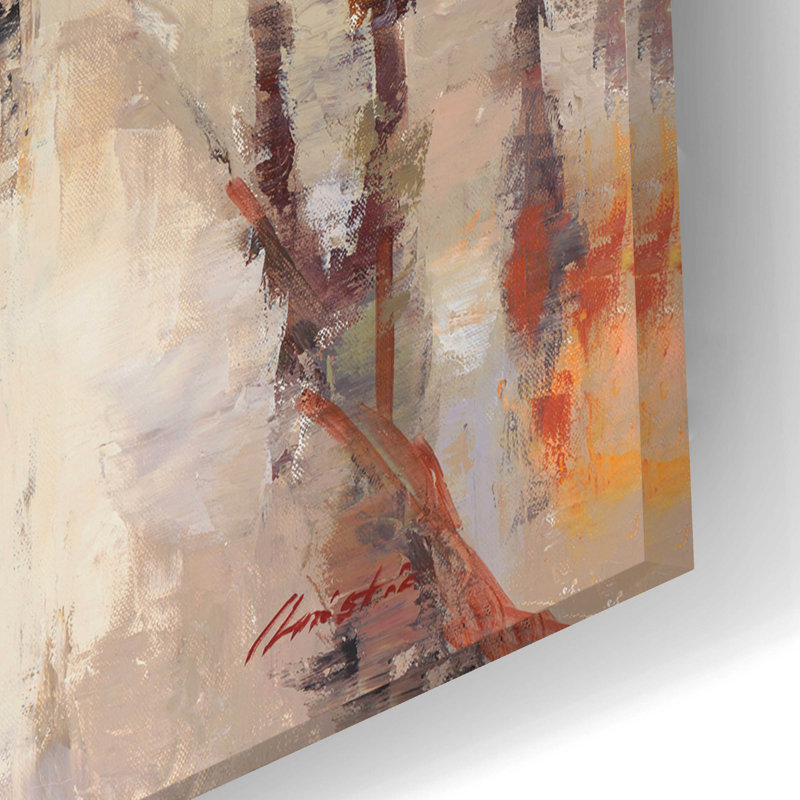 «Lone Lilly» par Lorraine Christie - peinture sans cadre, H 16 po x l 24 po x P 0,2 po