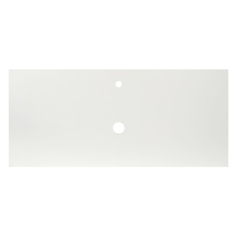 Plateau de meuble-lavabo simple 48,5 po, Simple, Perle
