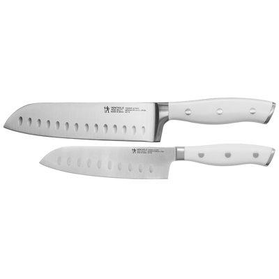 HENCKELS Forged Accent 2-Piece Asian Knife Set - White Handle