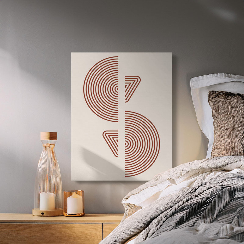 Wrapped Canvas Print Set, 45.72 cm H x 30.48 cm W, Red