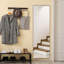 Muscolo Metal Rectangle Floor Mirror