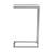 Elicia Solid Marble Modern Luxury Glam Accent C-Table (Set of 2) - Chrome-815918026