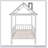 Wood House Bed With Fence-1464594758-1464594757