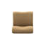 Chaise sans accoudoirs en tissu recyclé crème Chue-119402021