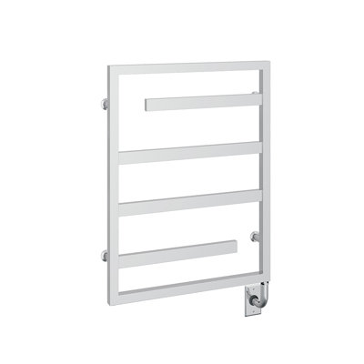 23.5"x31" Vasto Wall Mounted Electric Hardwired Towel Warmer - Chrome, Fluid Filled, Includes Programmable Smart Switch, Lifetime Warranty
