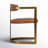 Bradley Genuine Leather Dining Armchair-1277107850