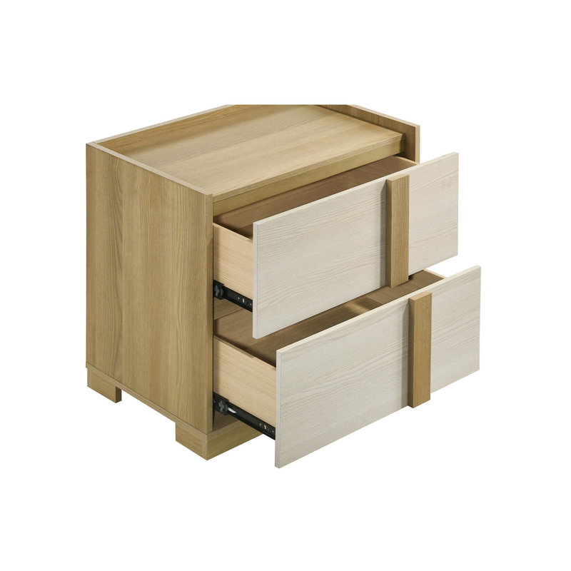 Table de chevet 2 tiroirs Modern