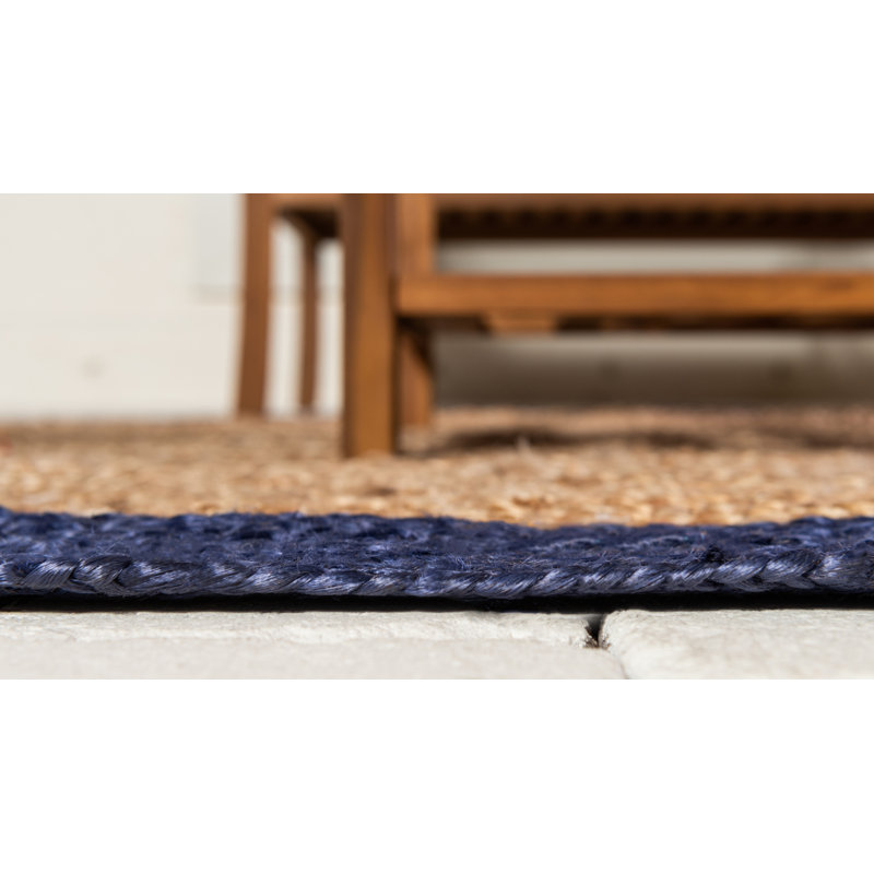 Tapis naturel en jute / sisal tressé à la main Vaghinag, Rectangle 2 pi x 3 pi 1 po