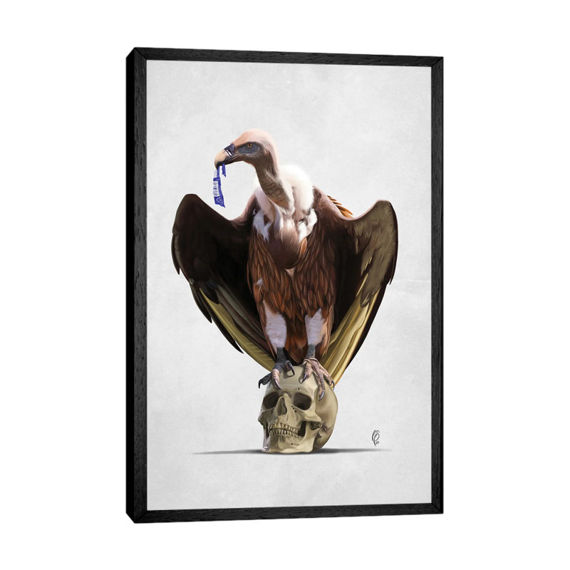 Extinction - Wordless by Rob Snow - Gallery-Wrapped Canvas Giclée on Canvas, 66.04 cm H x 45.72 cm W, Black Floater Framed