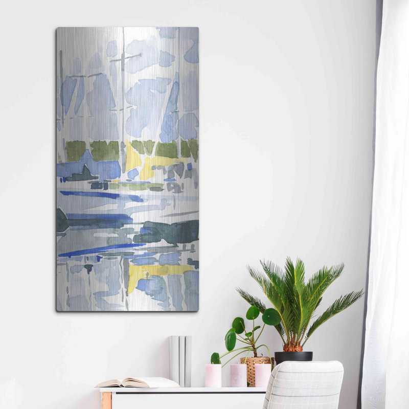 "Voiliers reflets II" par Emma Scarvey