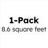 Madison 1" Hex Matte Cool White with Black Dot 10-1/4" x 11-7/8" Porcelain Mosaic Tile