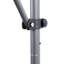 Pare-soleil rétractable de 118 po - Protection et support pour parasol d'extérieur