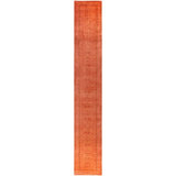 Huckstep One-of-a-Kind 2' 7" X 17' 0" Runner Wool Area Rug Pink