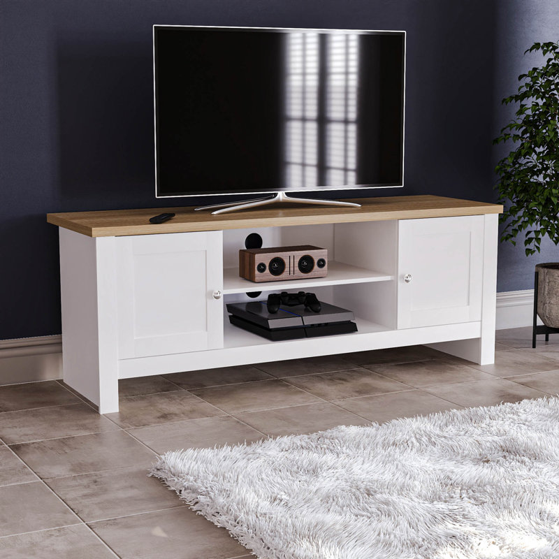 Beacsfield TV Stand for TVs up to 60", White