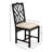 Brighton Fabric Cross Back Side Chair-123293558