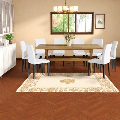 Modern Dining Table Sets(Must include both Table and Chair), MDF Wood Home
