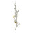 17x5.5x22" Metal Branch Wall Sculptures with Bird Accents, Set of 2