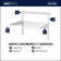 ShelfTrack 12 in. x .5 in. White Shelf Bracket