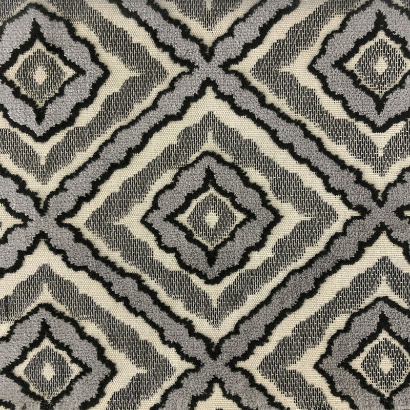 Jacquard Velvet on Linen Look | Brandis Fabric_BRANDIS, Ebony