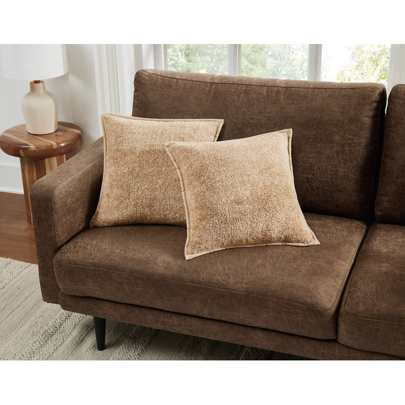 Brooklyn Loom Sherpa Decorative Pillows, Natural