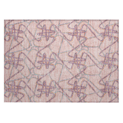  Aleg Area Rug with Non-Slip Backing