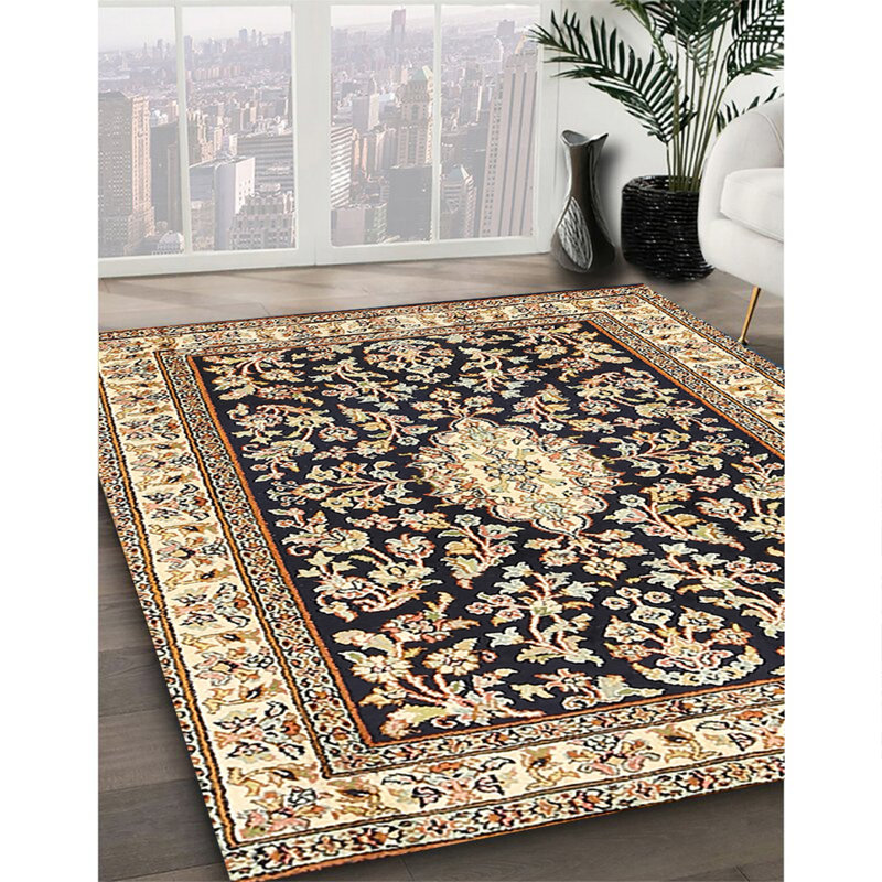 Cianah Oriental Indoor Rug, Square 7'