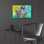  «Proud Parent» par Dean Russo, art mural en verre acrylique, 24 po x 16 po
