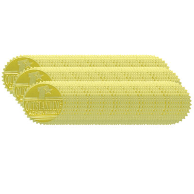 Hayes Publishing Gold Foil Embossed Seals, Outstanding Achievement, 54 Per Pack, 3 Packs