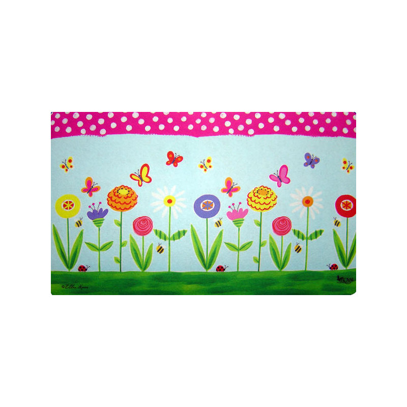 Tapis de porte d’intérieur pour fête de jardin Devane
