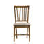 Chaise d'appoint en lin Wallace II