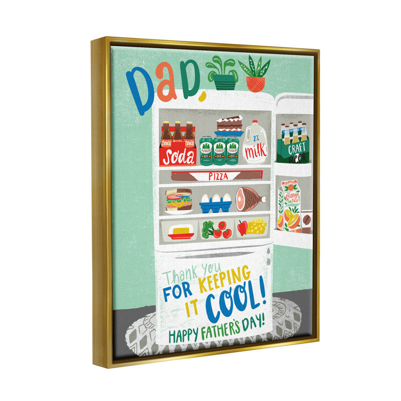 «Keeping It Cool Father's Day» par Arrolynn Weiderhold, impression, H 21 po x l 17 po x P 1,7 po