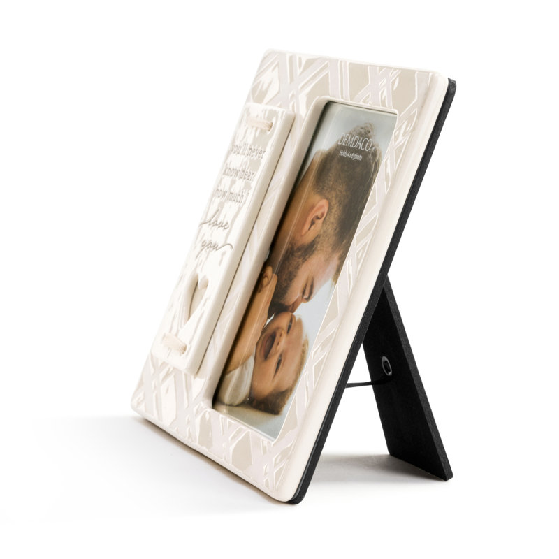 White Ceramic Picture Frame