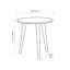 Naugatuck Solid Wood End Table-48732472