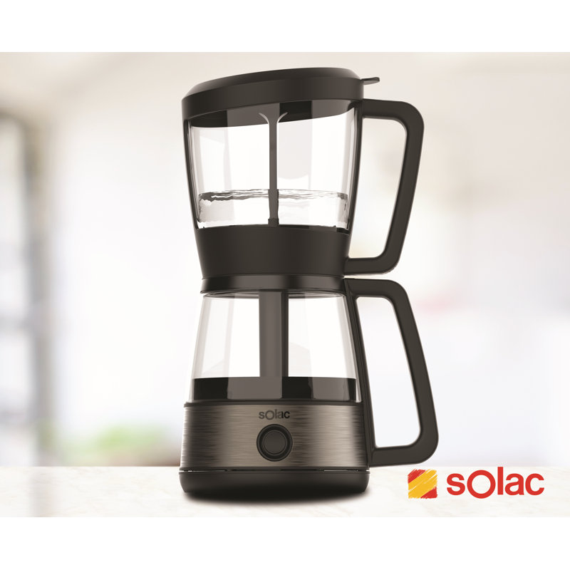 Solac 30-oz Siphon SIPHON BREWER Coffee Maker
