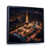 Black Floater Framed