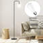 Lampe sur pied arquée industrielle 64,5 po Crimley et ampoule incluse-346394832