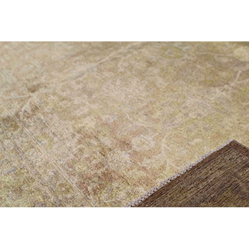 Silk Floral Area Rug