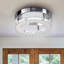 Crystal Semi Flush Mount