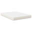 Vidaxl Bed Mattress With Mattress Cream Fabric-117669122