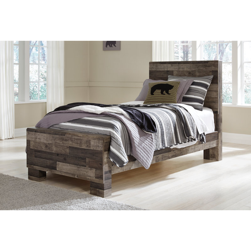 Derekson Twin Panel Bed, Dresser and Nightstand