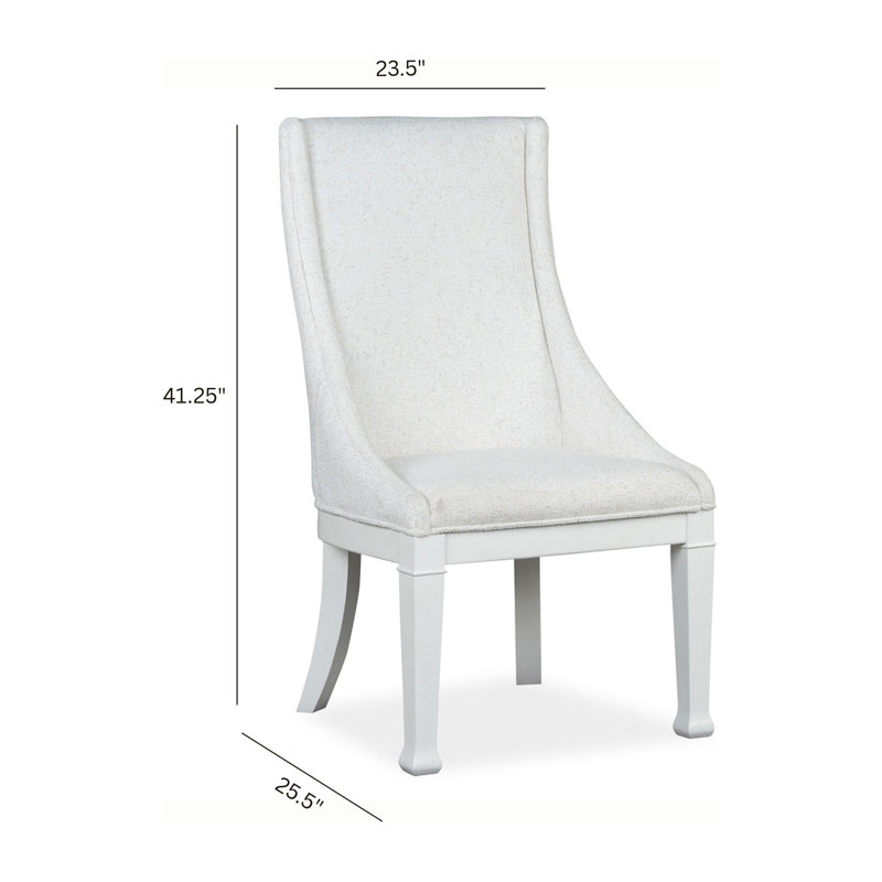 Chaise d'appoint rembourrée Gelinas