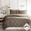Ensemble d'édredon en duvet synthétique réversible 3M Scotchgard-121108296-121108298