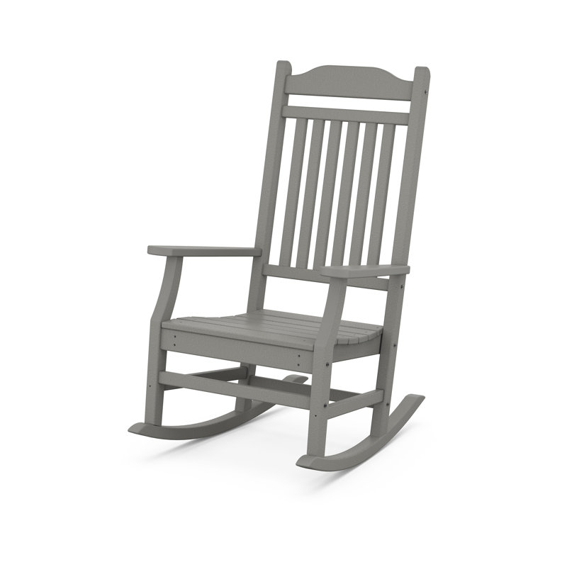 Chaise berçante Cottage, Gris ardoise
