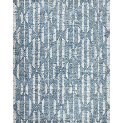 Hazen Handmade Wool Geometric Area Rug