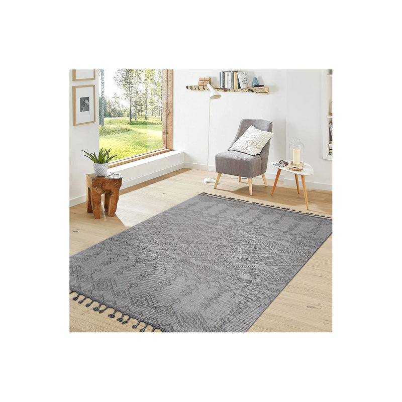 Guros Collection 8X10 Traditional Indoor / Outdoor Area Rug, Rectangle 7'9" x 10'