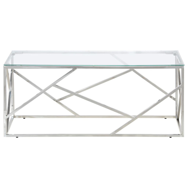 Atha Frame Single Coffee Table, Silver