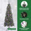 Artificial Christmas Tree with 300 LEDs Green-1613956053-1613956061