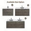 Meuble-lavabo flottant transitionnel en chêne gris de 36 po avec plateau en marbre d'ingénierie de 1 po-1587621594