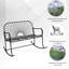 Banc berçant en fer XBrand-448242796