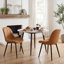 Chaise d'appoint rembourrée en similicuir Chardee-563054728